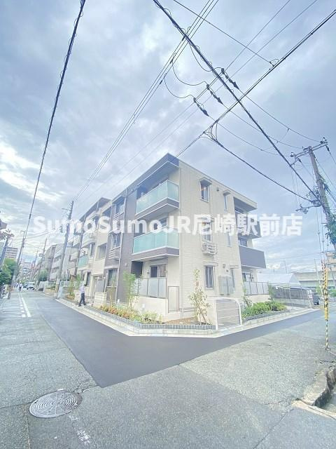 メゾン塚口（南塚口町3丁目）の外観|外はこのようになっています