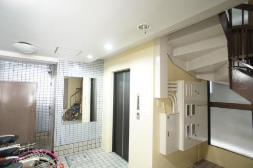 宗川マンションのロビー