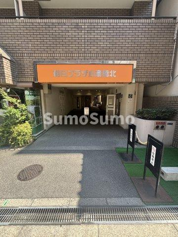 朝日プラザ心斎橋北のエントランス