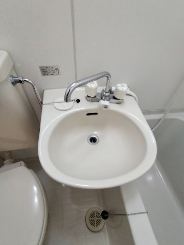 山手ダイヤハイツB棟の洗面所