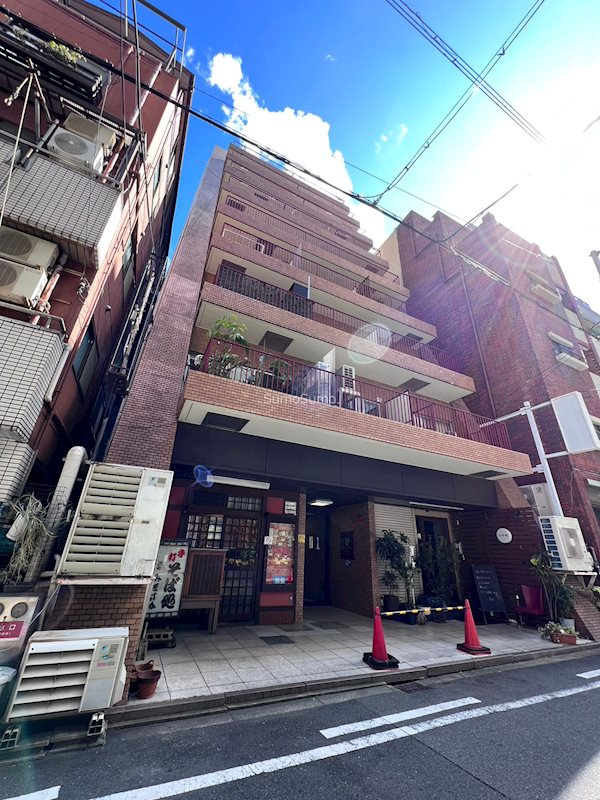 新町ダイアパレスの外観|外観は落ち着いています