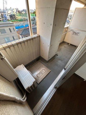 平野エスペランスのバルコニー