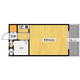 村雨ハイツの間取り