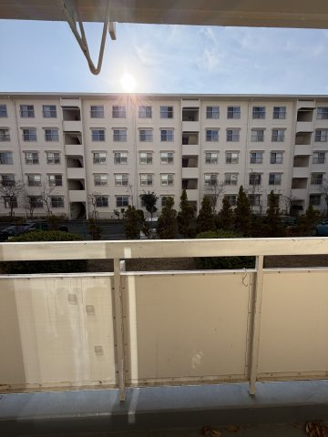 名谷2団地13号棟の展望
