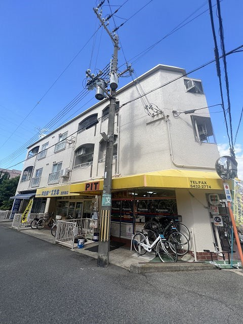 大武ハイツの外観|外観は落ち着いています