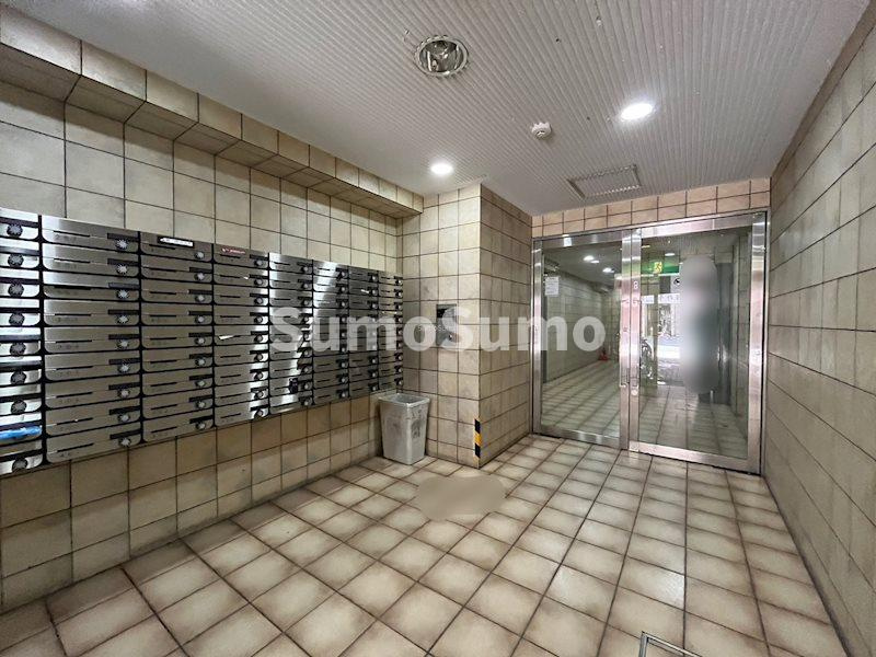 朝日プラザ西道頓堀のエントランス