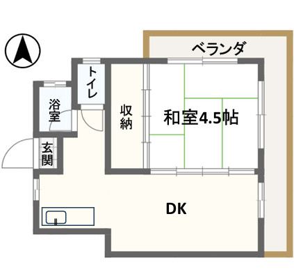 大成マンションの間取り