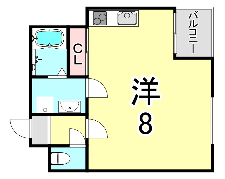 平野エスペランスの間取り