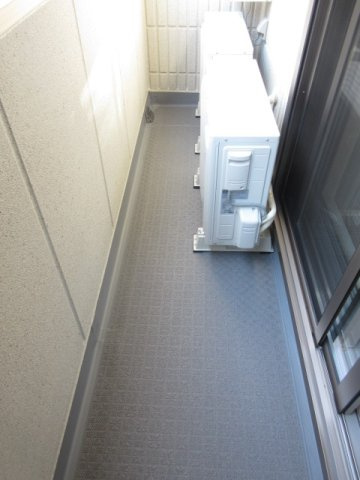 グランメゾンのバルコニー