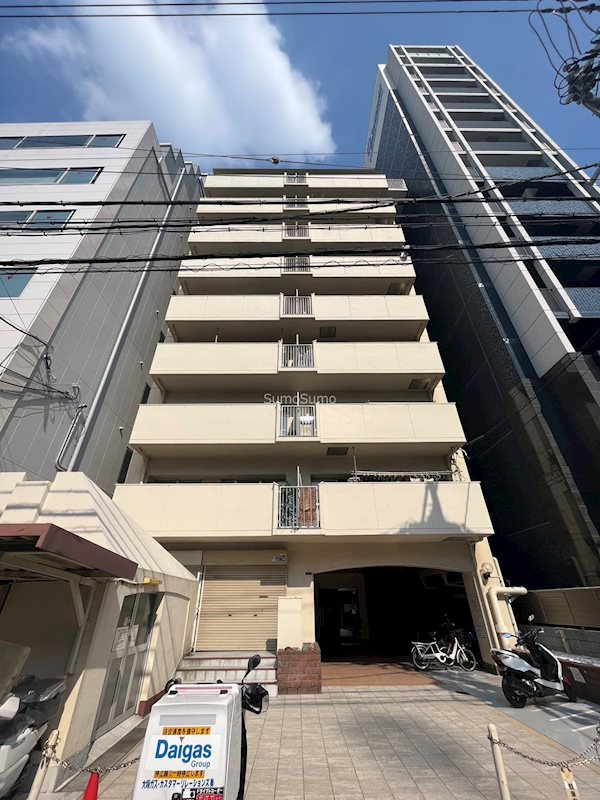 順慶町ハイツの外観|外観もきれいです