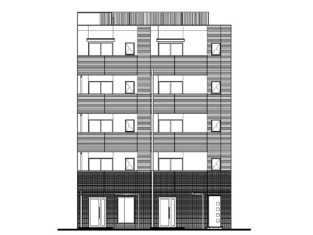仮）湯島３丁目店舗マンション新築工事の外観|完成予想図