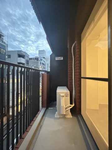 順慶町アーバンライフのバルコニー