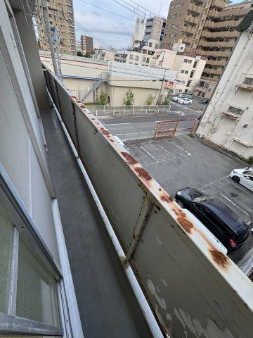 高島グリーンハイツのバルコニー