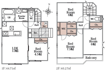 ゆとりある暮らし、広がる未来。の間取り|4LDK