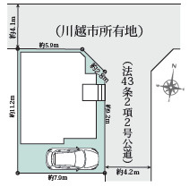 ゆとりある暮らし、広がる未来。の区画図