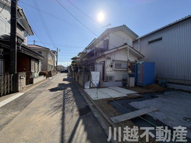 ゆとりある暮らし、広がる未来。の前面道路含む現地写真