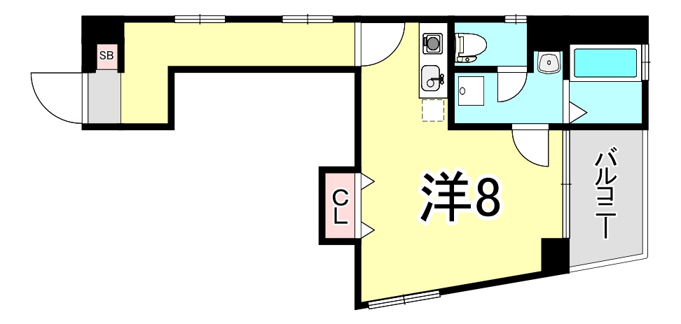 高田屋久菱ビルの間取り