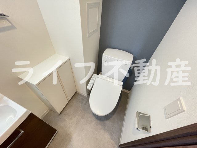 ワールドアイ大阪城EASTアドバンスのトイレ|トイレもきれいです