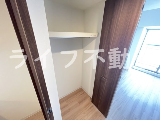 ワールドアイ大阪城EASTアドバンスの収納|便利な収納スペースです