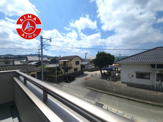 糟屋郡宇美町宇美中央1丁目第4-3棟（2号棟）の展望|窓から緑が見える物件も魅力的です。