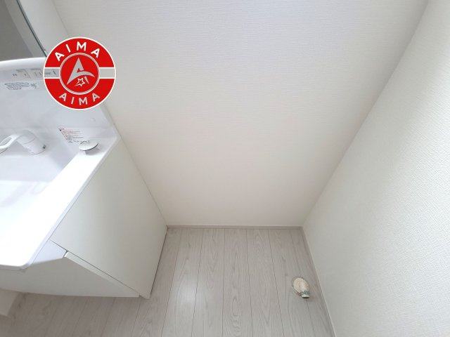 糟屋郡宇美町宇美中央1丁目第4-3棟（2号棟）のランドリースペース|ランドリースペースとなります。広々して有効的にご使用できます。 