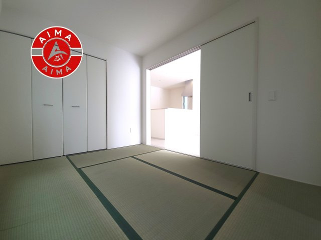 糟屋郡宇美町宇美中央1丁目第4-3棟（2号棟）の和室|柔らかい畳が心地よい和室