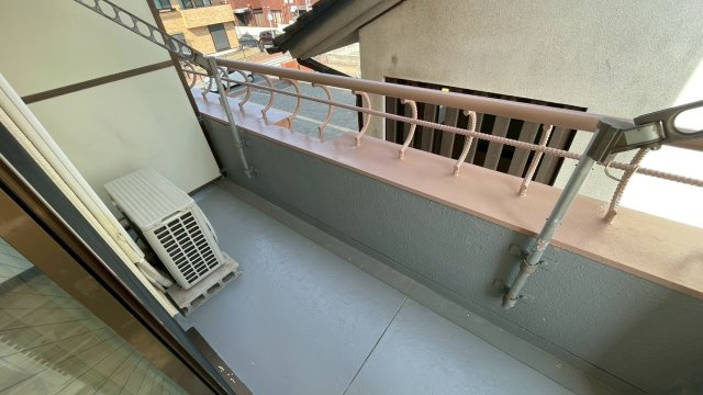 キャピタル壱番館のバルコニー