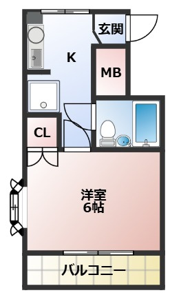 キャピタル壱番館の間取り