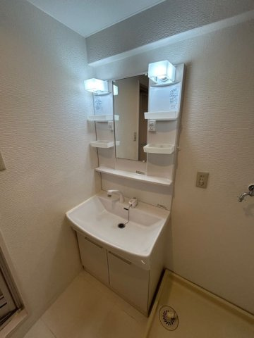 リリーフ片山の洗面所|忙しい朝には欠かせない洗面所です