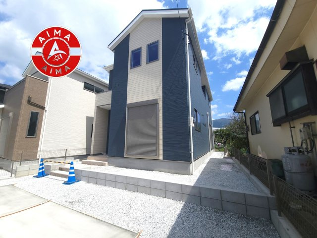 糟屋郡宇美町宇美中央1丁目第4-3棟（3号棟）の外観|デザイン性のある外観です。