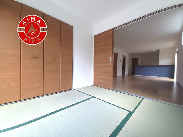 糟屋郡宇美町宇美中央1丁目第4-3棟（3号棟）の和室|柔らかい畳が心地よい和室
