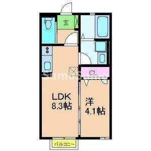リンクス岡本の間取り