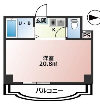 三景マンションの間取り