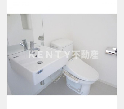 【トイレ】 | スタイリオ中延 | トイレです