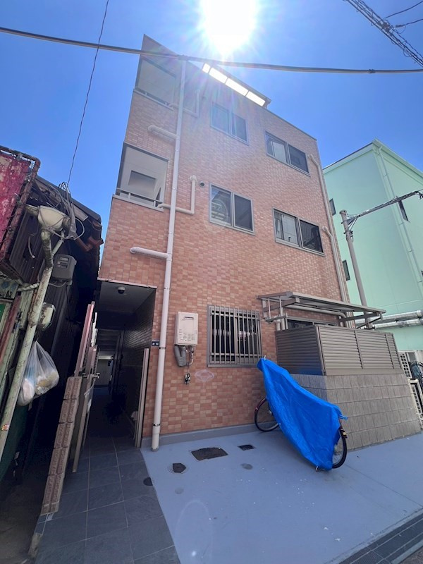 中天マンションの外観