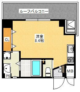 中天マンションの間取り