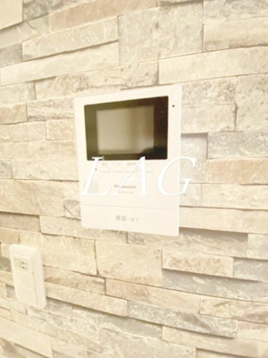 【設備】 | 麻布霞町マンション | モニター付きインターホンです。