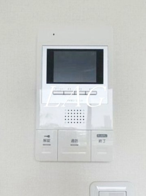 【セキュリティ】 | ウェルスクエア目黒中町 | モニター付インターホンです。