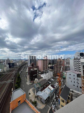 ワールドアイ難波南PORTAの展望