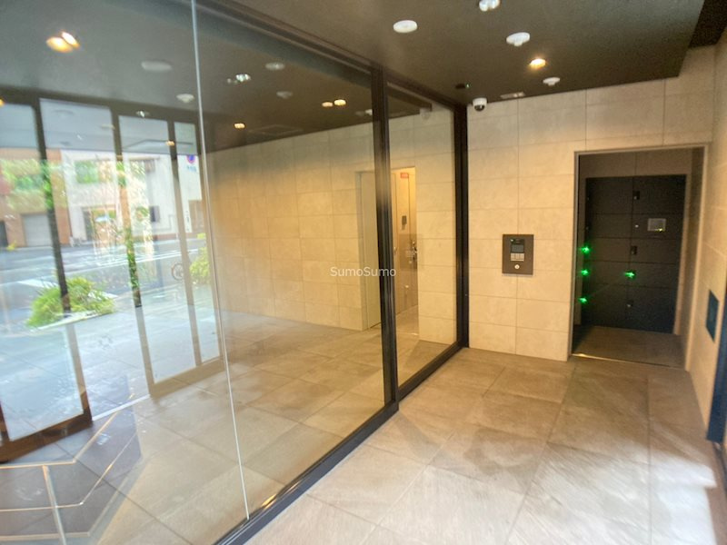 レオンコンフォート難波南Ⅱのエントランス|エントランスです