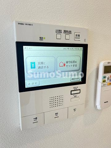 レジュールアッシュ塚本レジデンスのセキュリティ