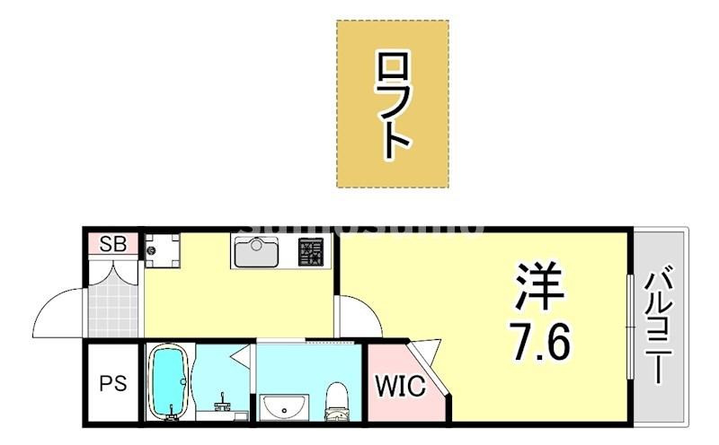 ワコーレヴィアノ須磨関守の間取り