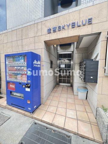 住吉スカイブルーのエントランス