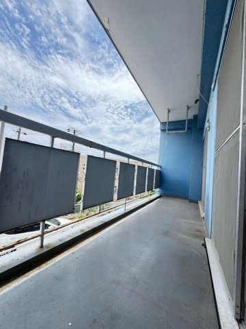 中山手通7丁目南マンション 4号棟のバルコニー