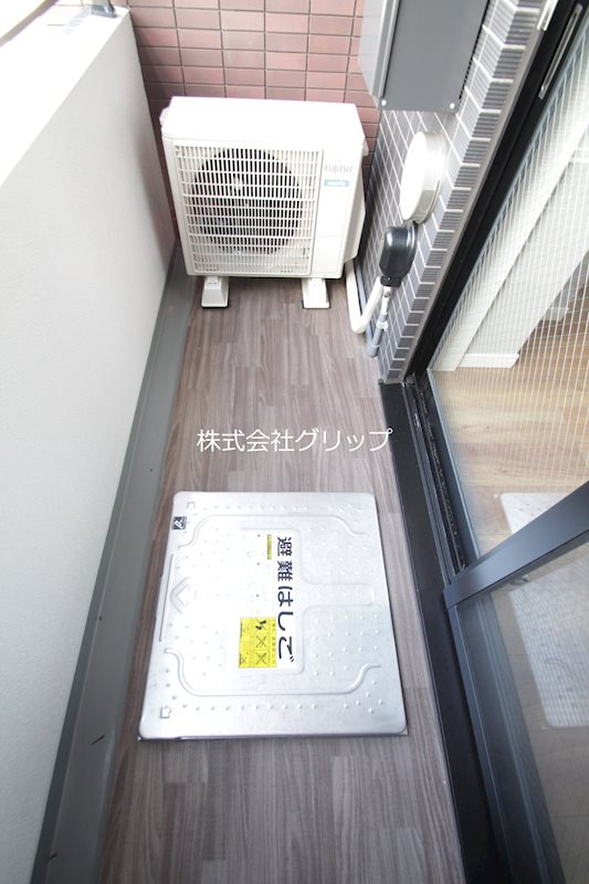 Le'a MARKS横濱弐番館のバルコニー