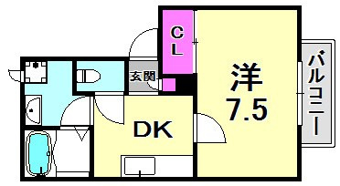 中山手ガーデンハウスＣ棟の間取り