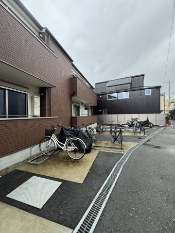 神戸市須磨区行幸町３丁目のアパートの外観