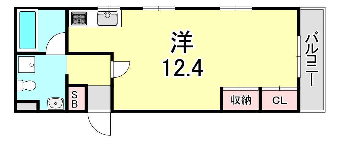 ワコーレヴィータ須磨浦通の間取り