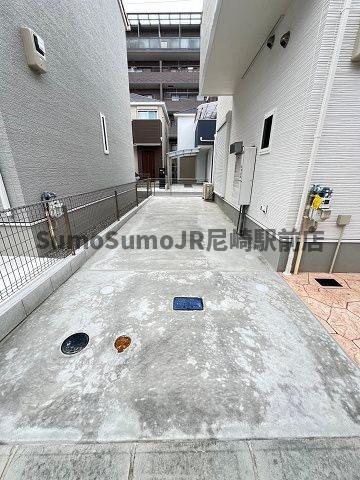田能戸建貸家B区画の外観|おしゃれな外観です
