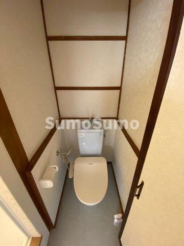 白川ハイツ のトイレ|コンパクトで使いやすいトイレです